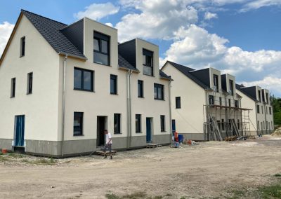 Baustelle in Köhra. Baufortschritt 13.06.2023